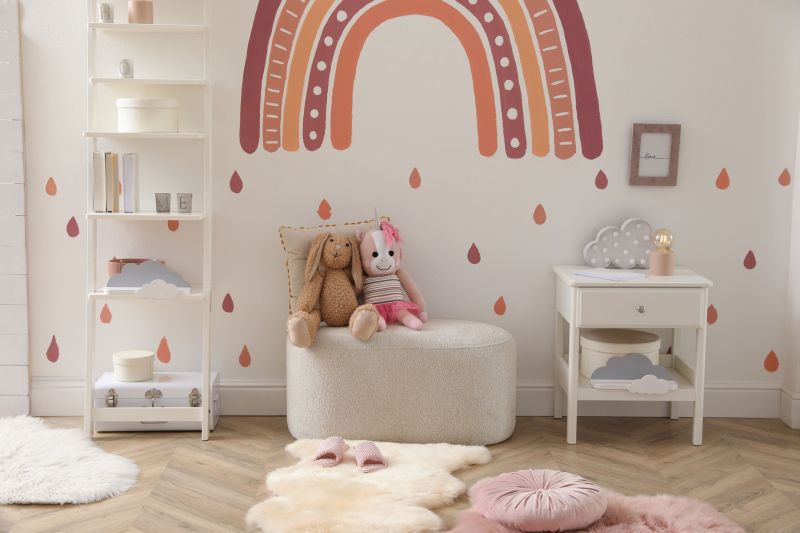 Kids' Bedroom with Bright Colors